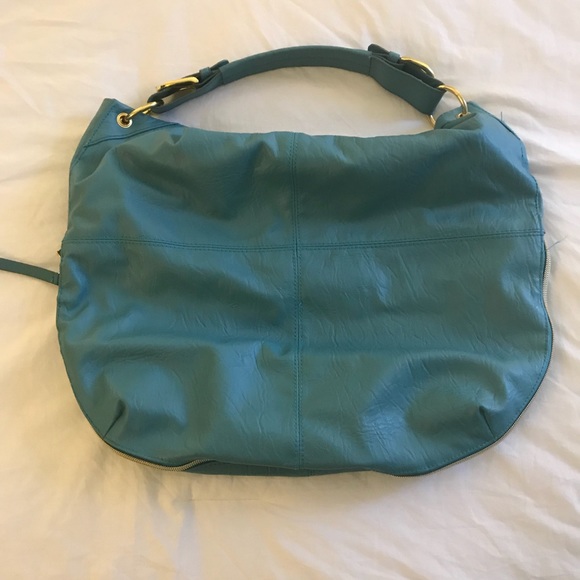 Turquoise had bag - Picture 2 of 3